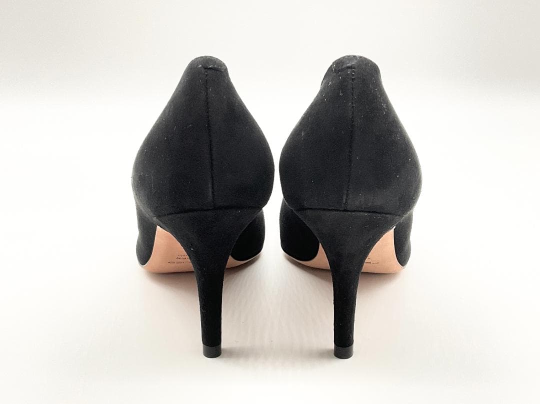 【新品】PELLICO スエード ポインテッドトゥ パンプス ブラック 35