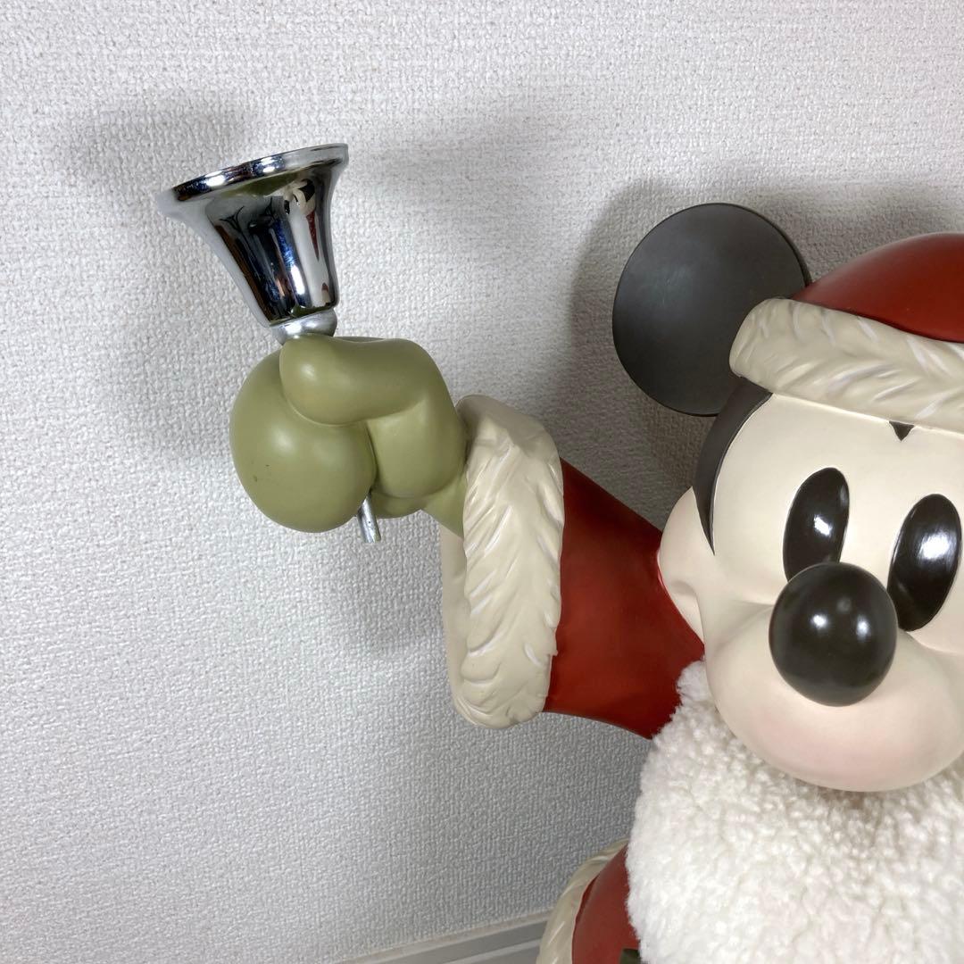 ディズニー75周年限定　特大　ミッキーマウス　サンタクロース　フィギュア　レア