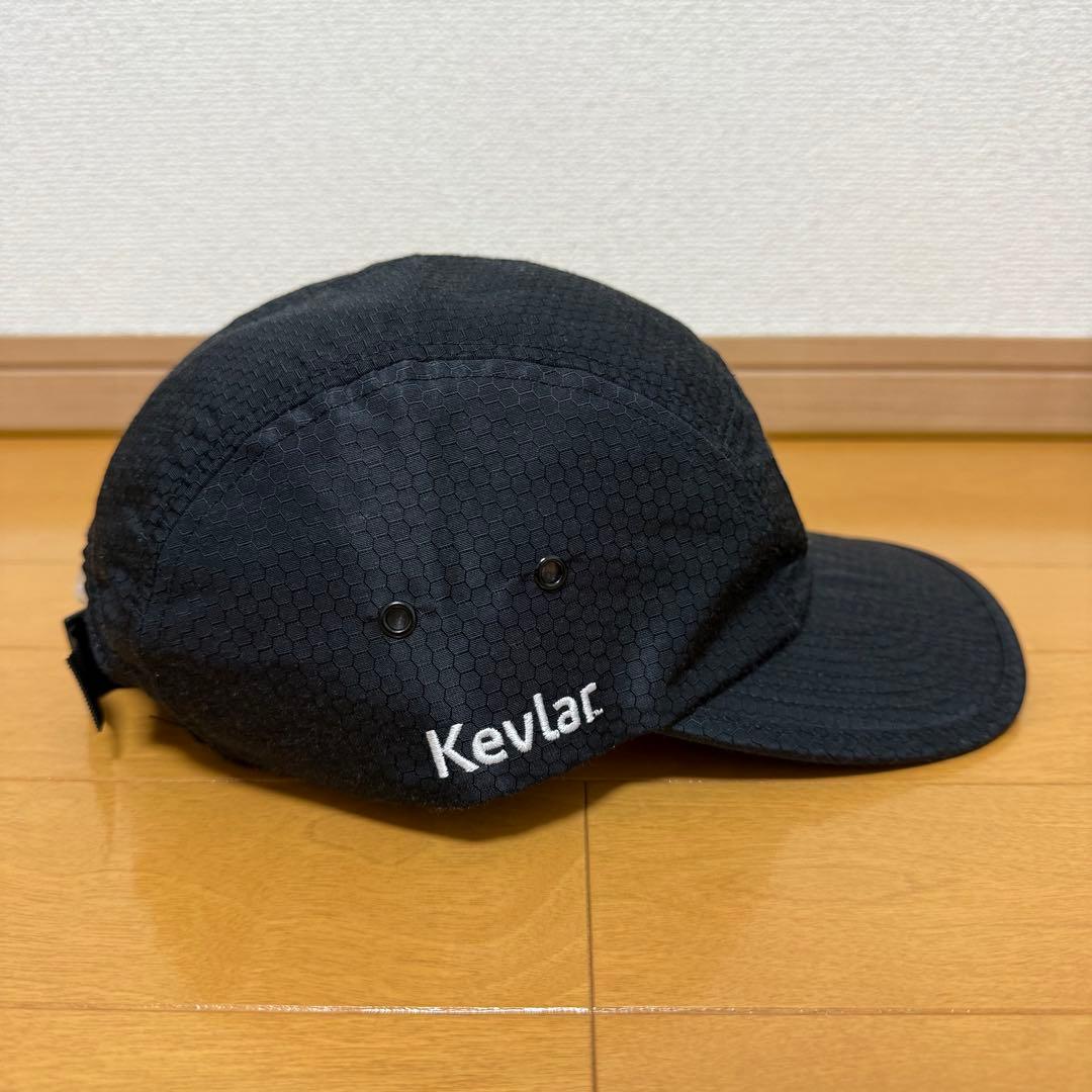 ほぼ未使用 Supreme Kevlar Camp Cap ブラック 20aw