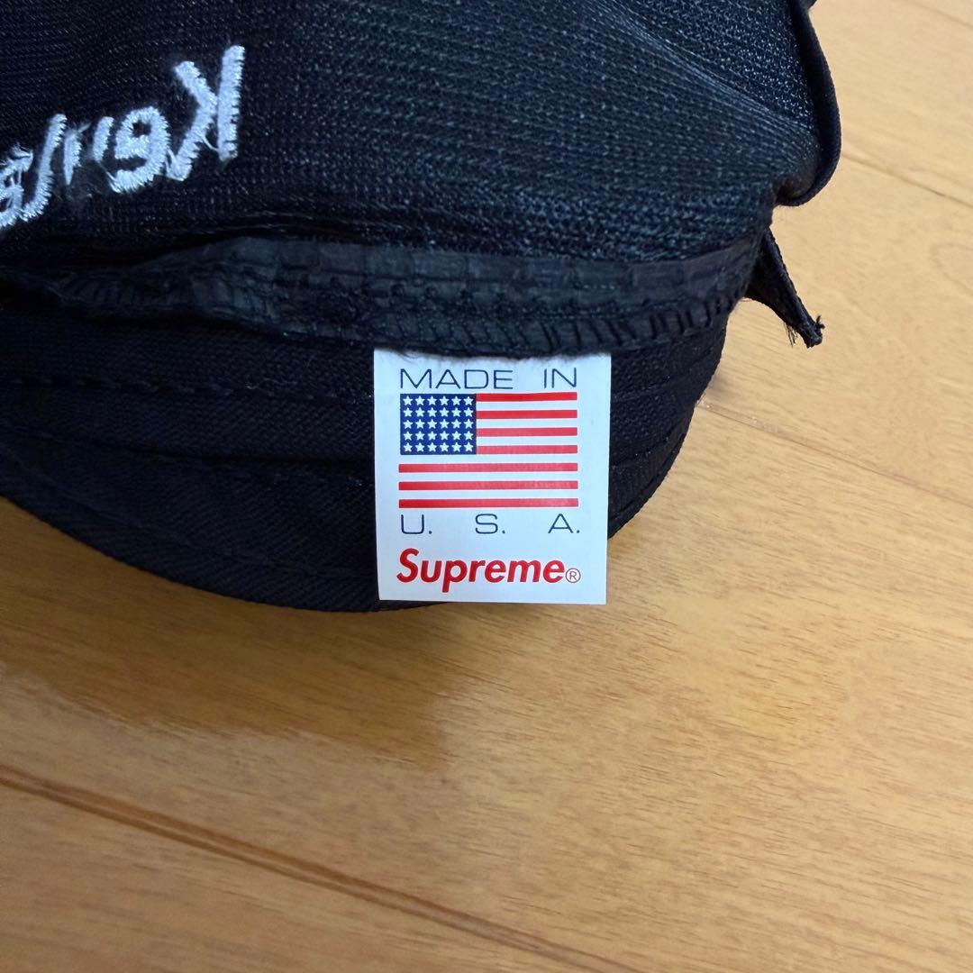 ほぼ未使用 Supreme Kevlar Camp Cap ブラック 20aw