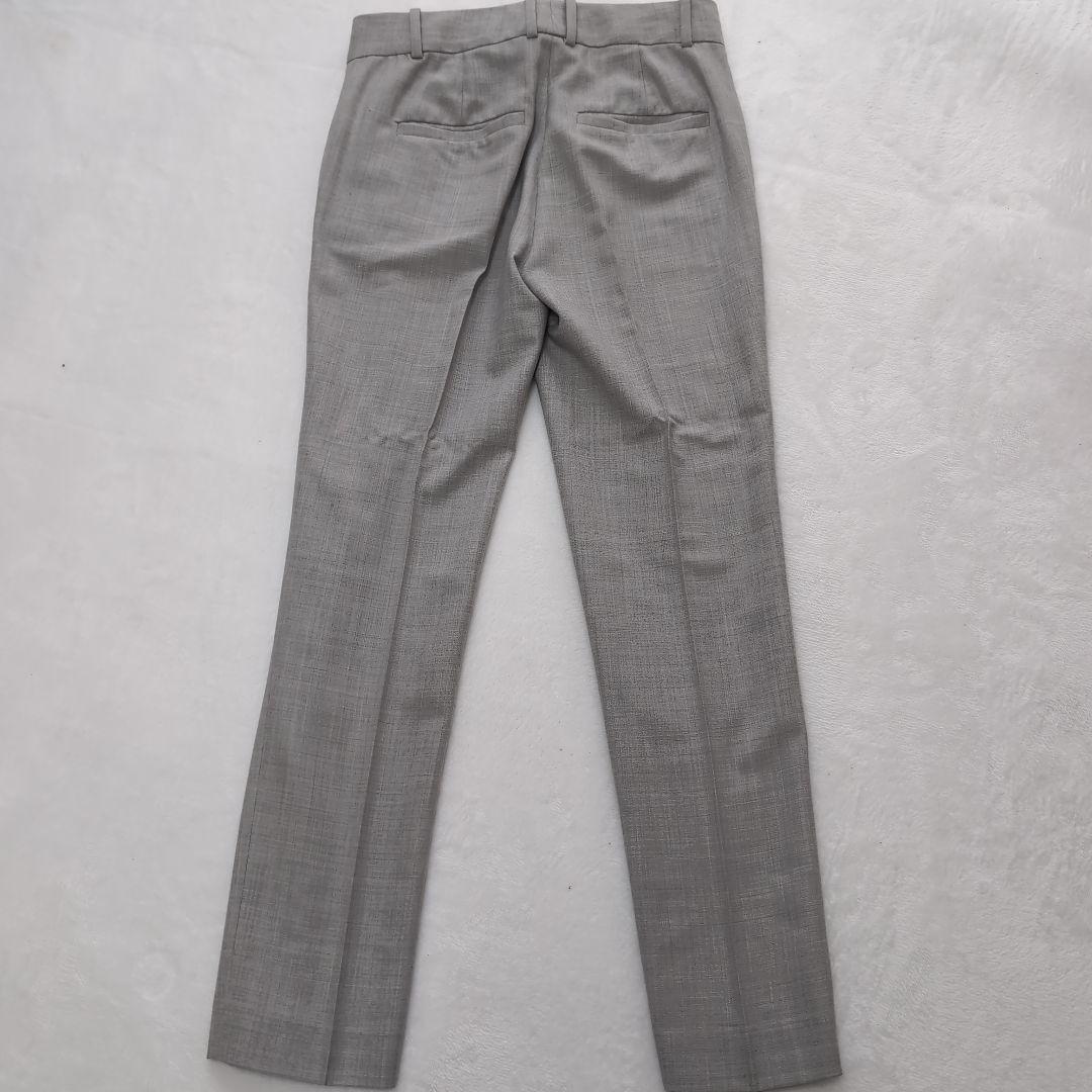 Theory　セットアップ　 スーツ　ノーカラー　センタープレス　Size00