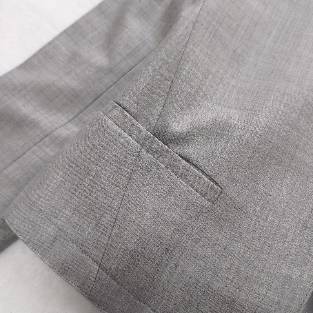 Theory　セットアップ　 スーツ　ノーカラー　センタープレス　Size00