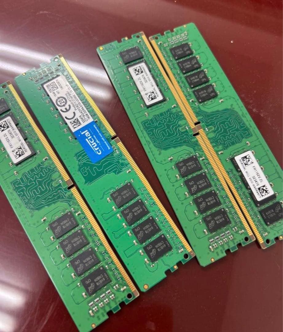 m*o様 16GBメモリー×4 DDR4-2133×4 計64GB