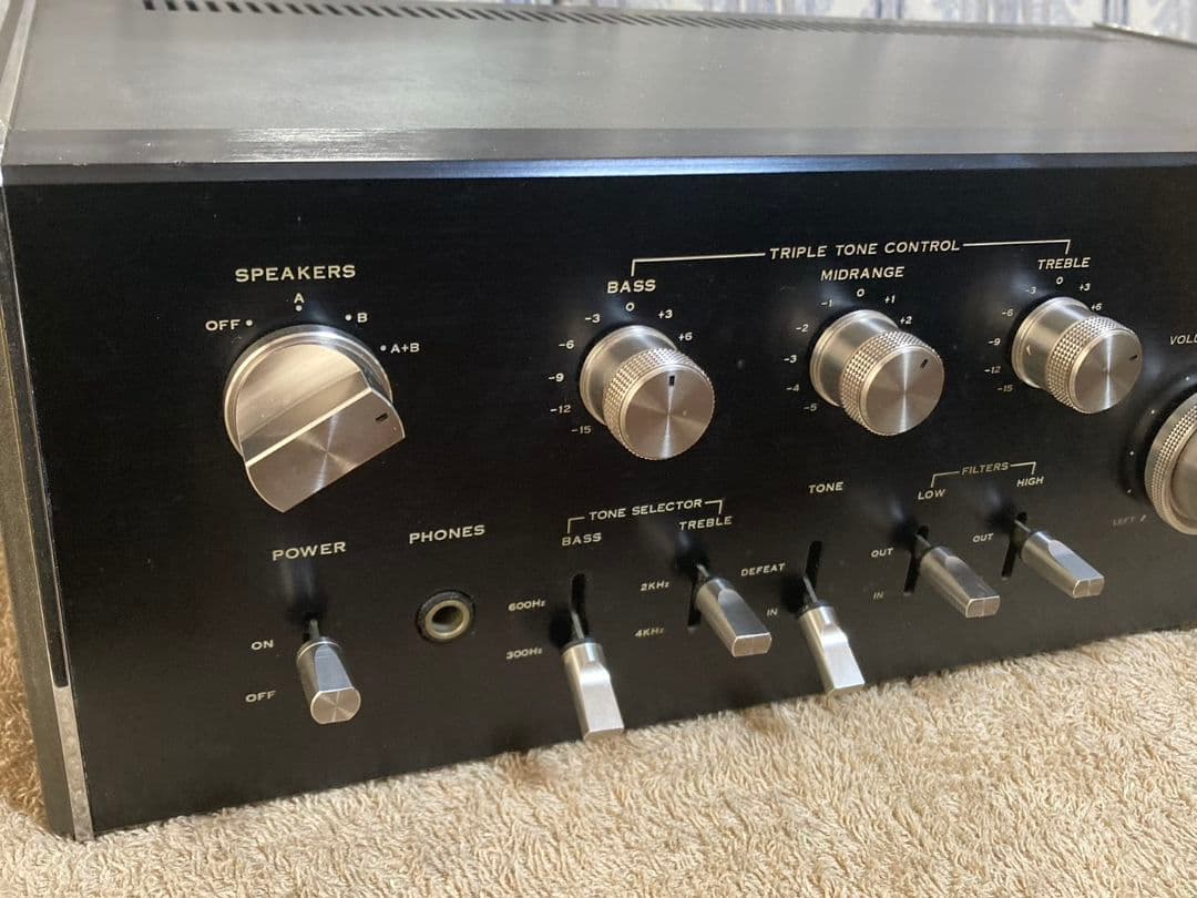 ★動作品!　SANSUI プリメインアンプ AU-6600