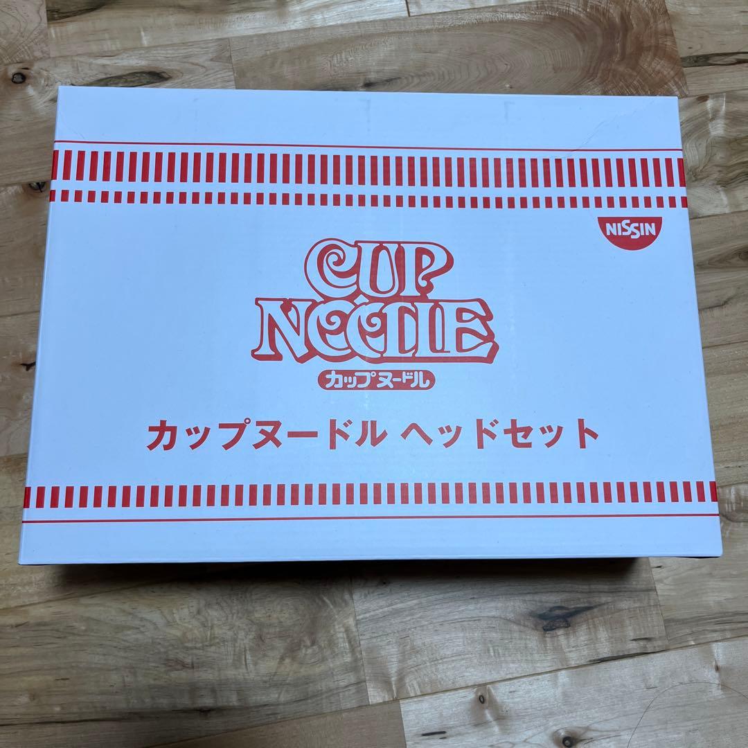 カップヌードル　ヘッドセット　ヘッドホン
