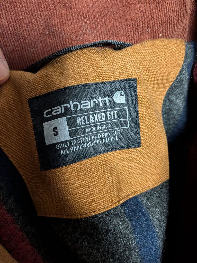 Carhartt ブラウン デトロイトジャケット　現行