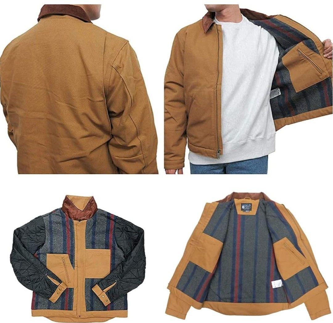 Carhartt ブラウン デトロイトジャケット　現行