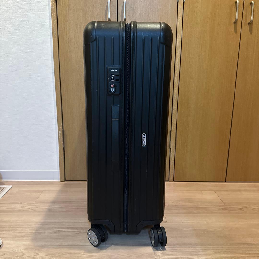廃盤　美品　RIMOWA スーツケース　サルサ　マットブラック87L 4輪