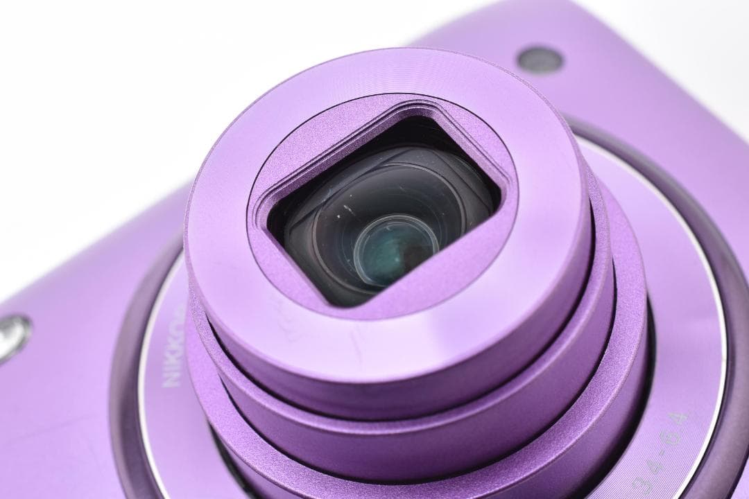 Nikon COOLPIX S3500コンパクトデジタルカメラ パープル ニコン