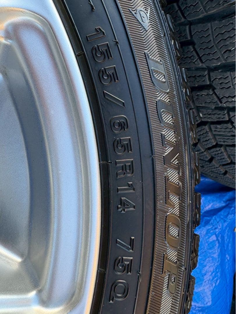 【⭐︎年末最終セール中⭐︎】ダンロップ155/65R14 タイヤ・ホイールセット