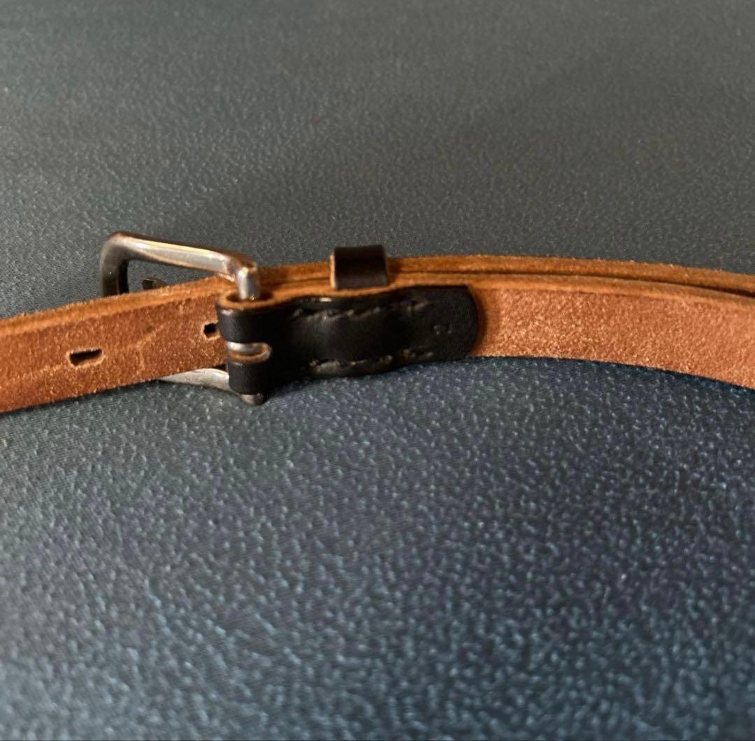 インテリム 20mm oak bark leather belt