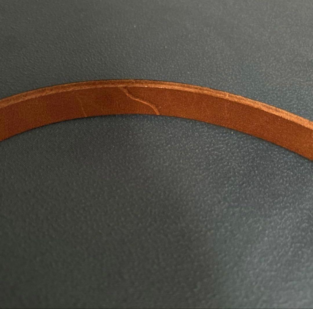 インテリム 20mm oak bark leather belt