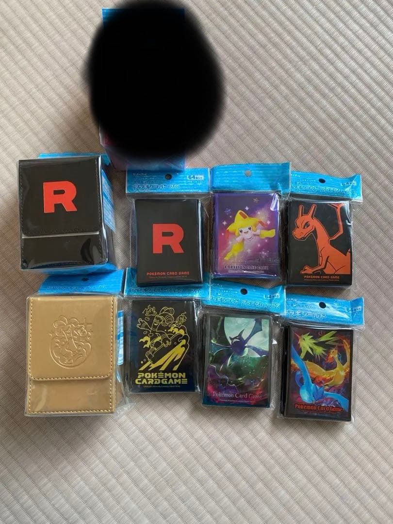 ポケモンカード デッキケース デッキシールド セット ロケット団 サーフゴー