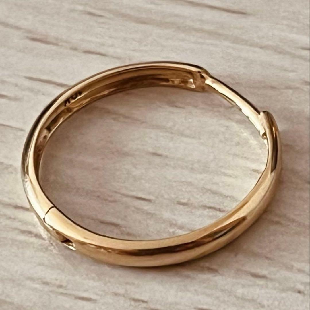 アバランチ　10k フープピアス