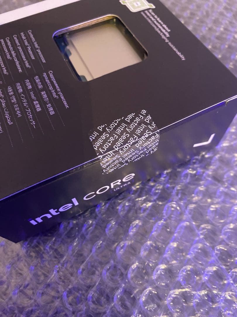 【新品・未使用】 インテル コアウルトラCPU 265KF