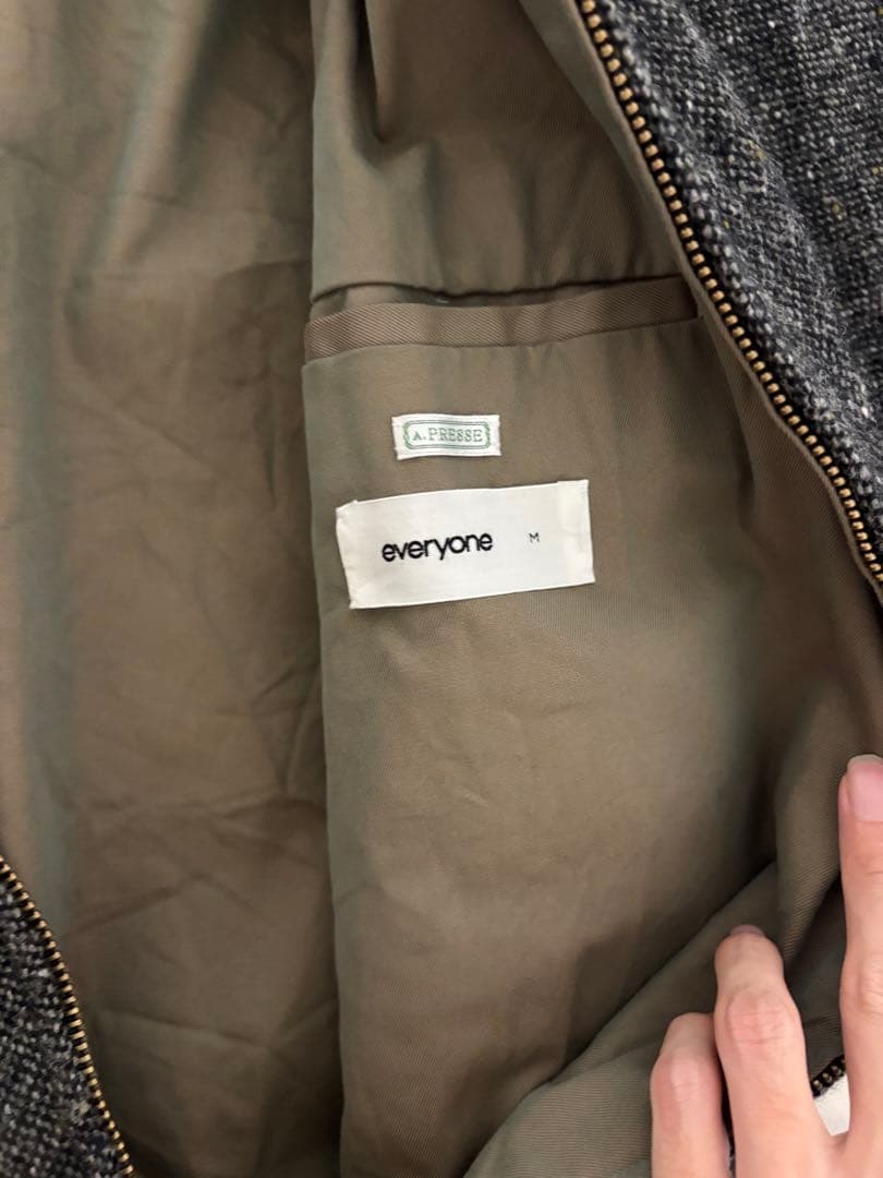 ジャケット・アウター A.PRESSE everyone Tweed Jacket