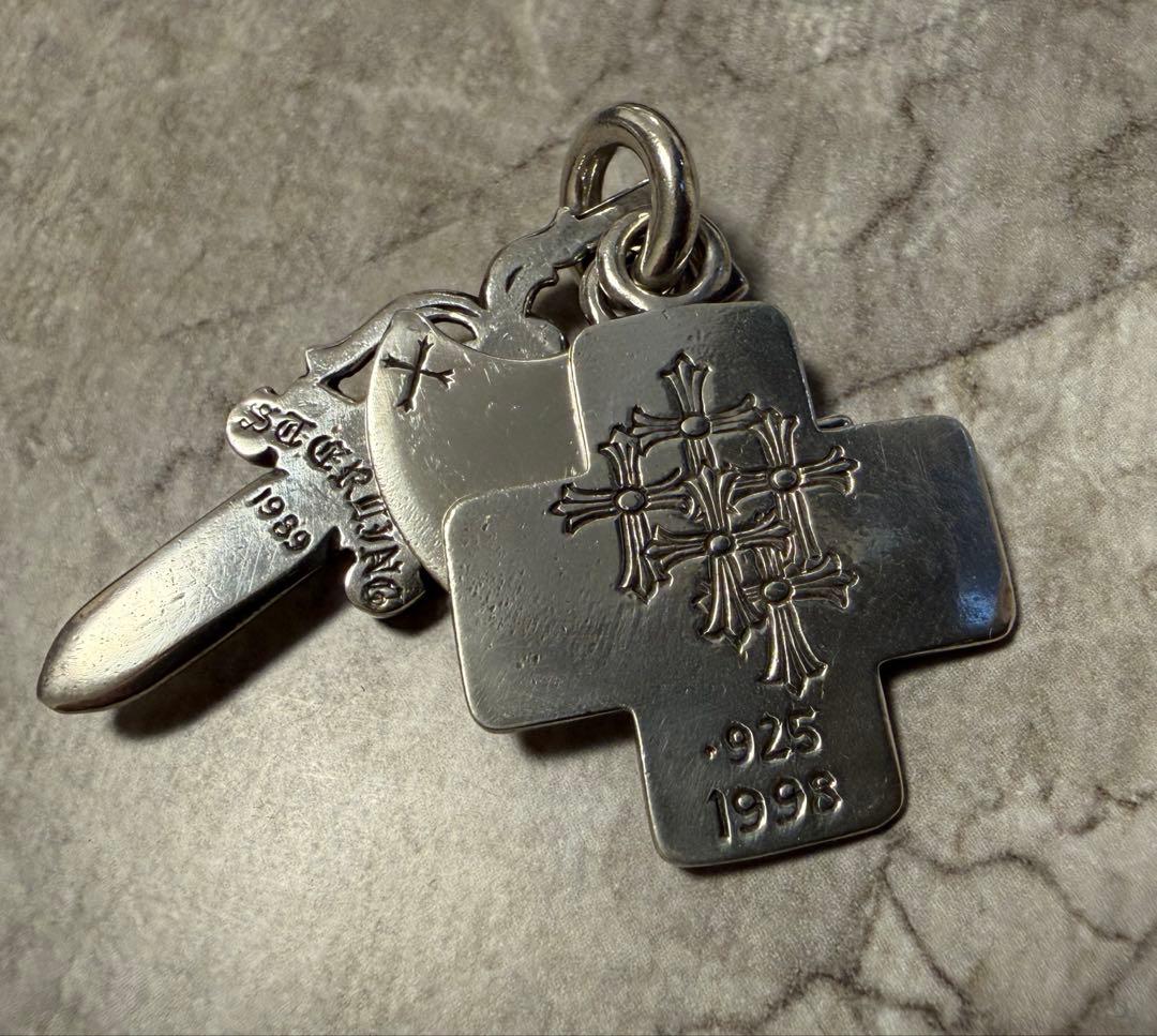 専用クロムハーツ　3トリンケッツ　ペーパーチェーン