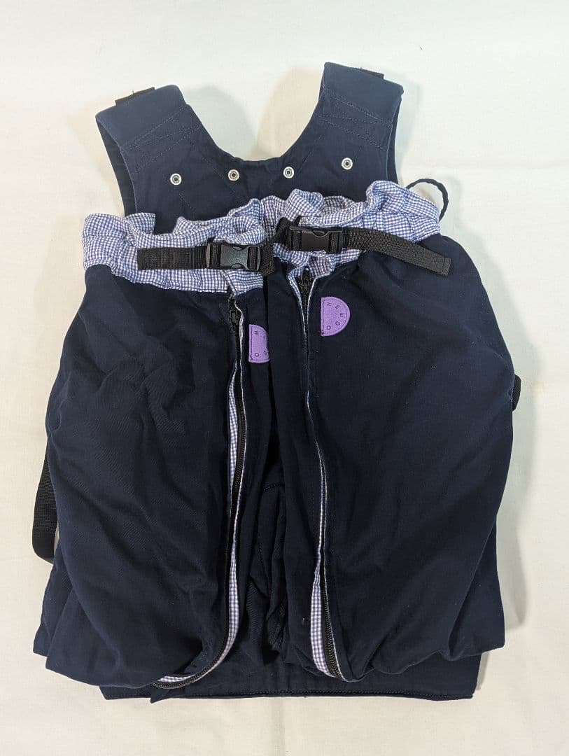 ウィーゴツイン　ネイビー　双子用抱っこ紐