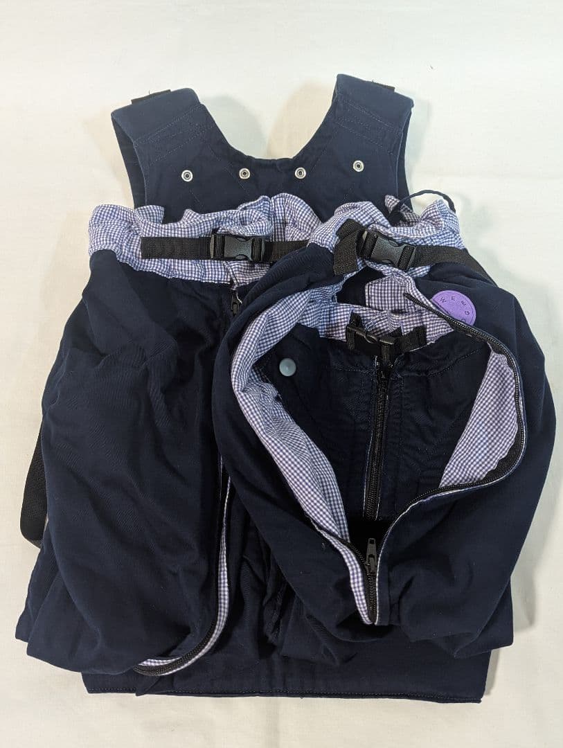 ウィーゴツイン　ネイビー　双子用抱っこ紐