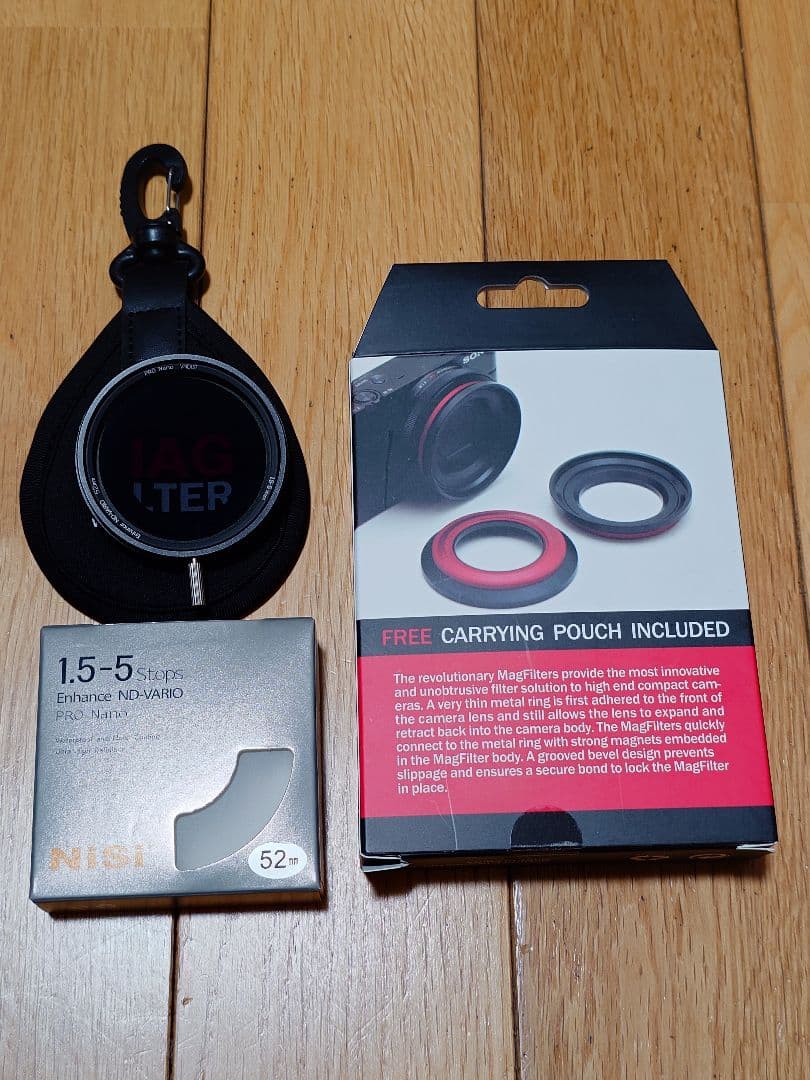 【付属品多数】SONY RX100M7 Nisi可変NDフィルターセット