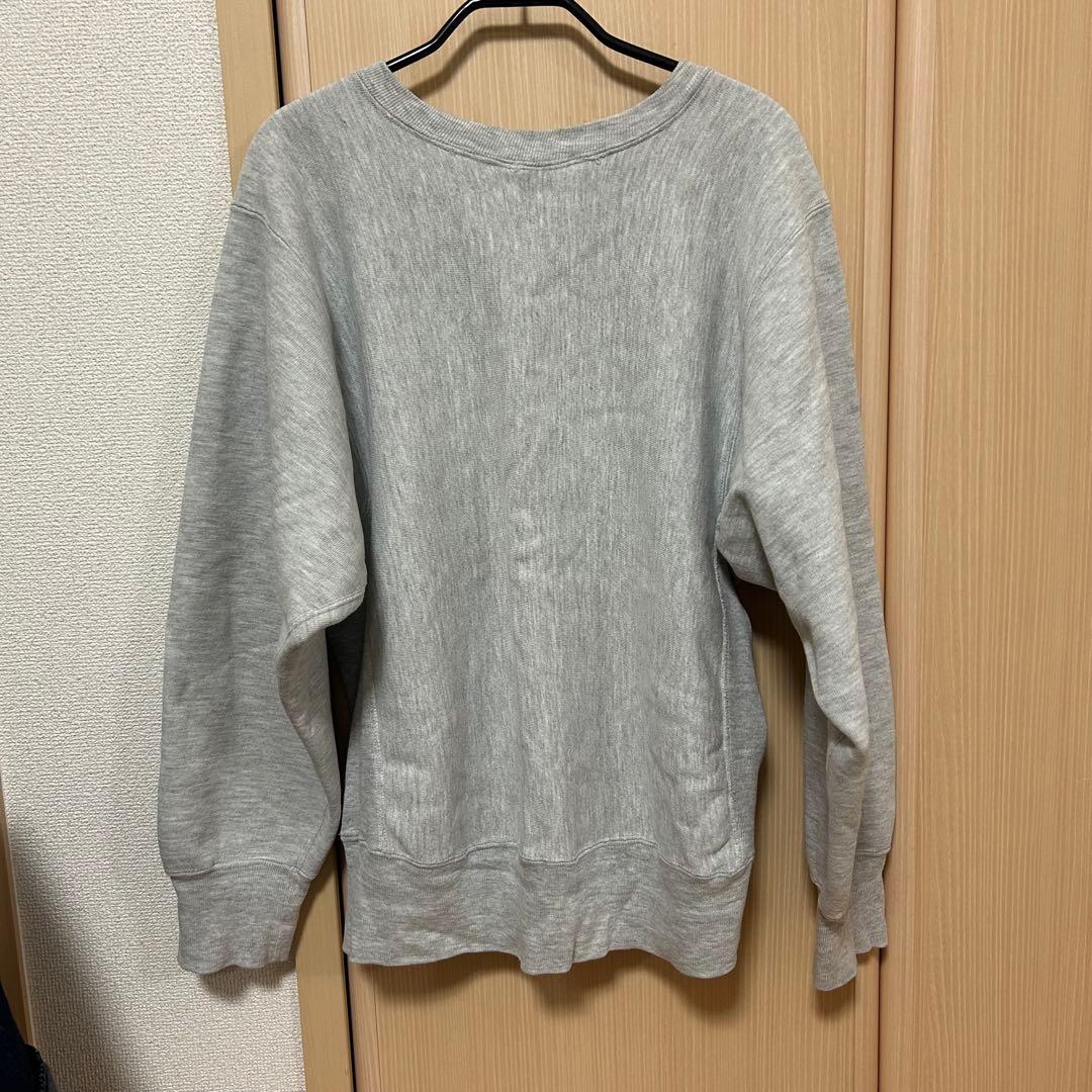 80s チャンピオン　リバースウィーブ　トリコ　USA製　グレー Mサイズ