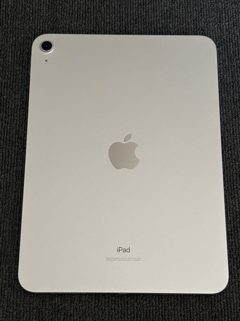 iPad（第10世代） 64GB Wi-Fiモデル シルバー