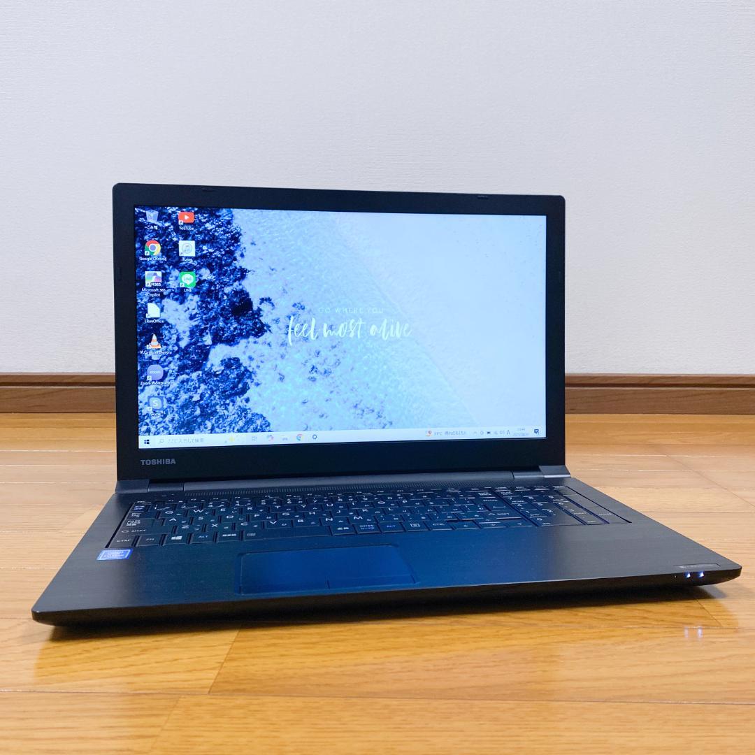 早い者勝ちの限定特価✨比較的状態良！SSD搭載の東芝ノートパソコン オフィス