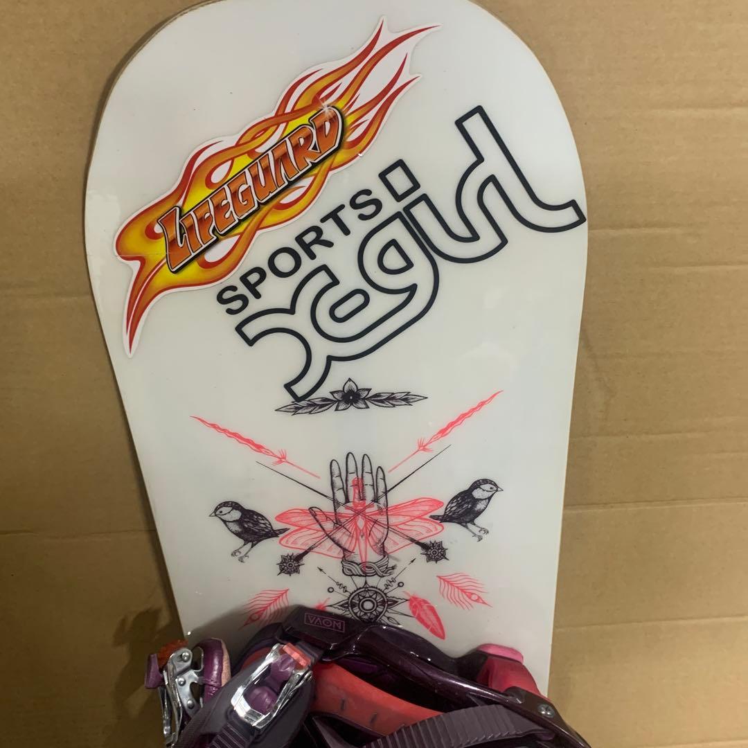 GYPSY SALOMON 143 スノーボード セット