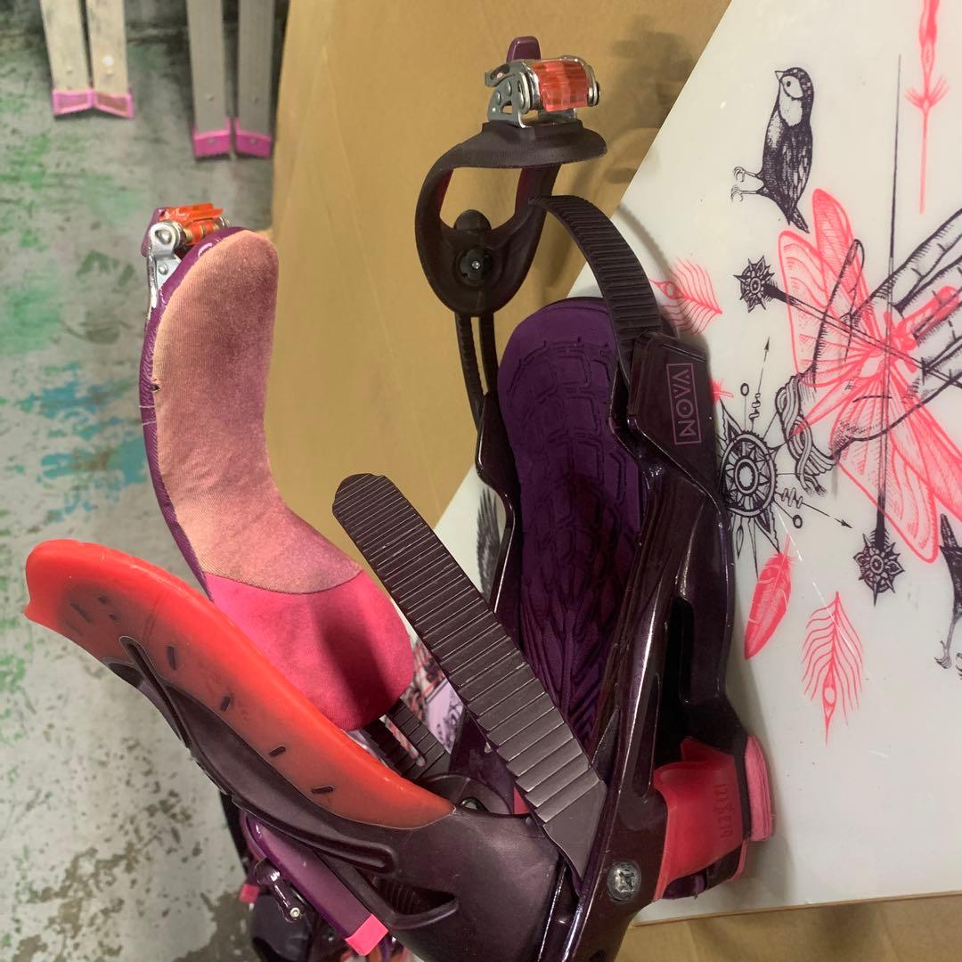 GYPSY SALOMON 143 スノーボード セット