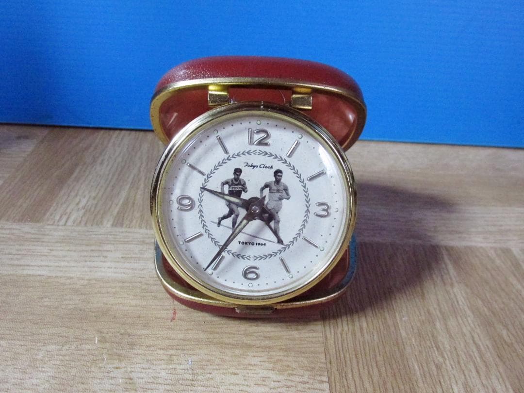 1964年 東京オリンピック携帯時計&記念銀メタル　送付無料