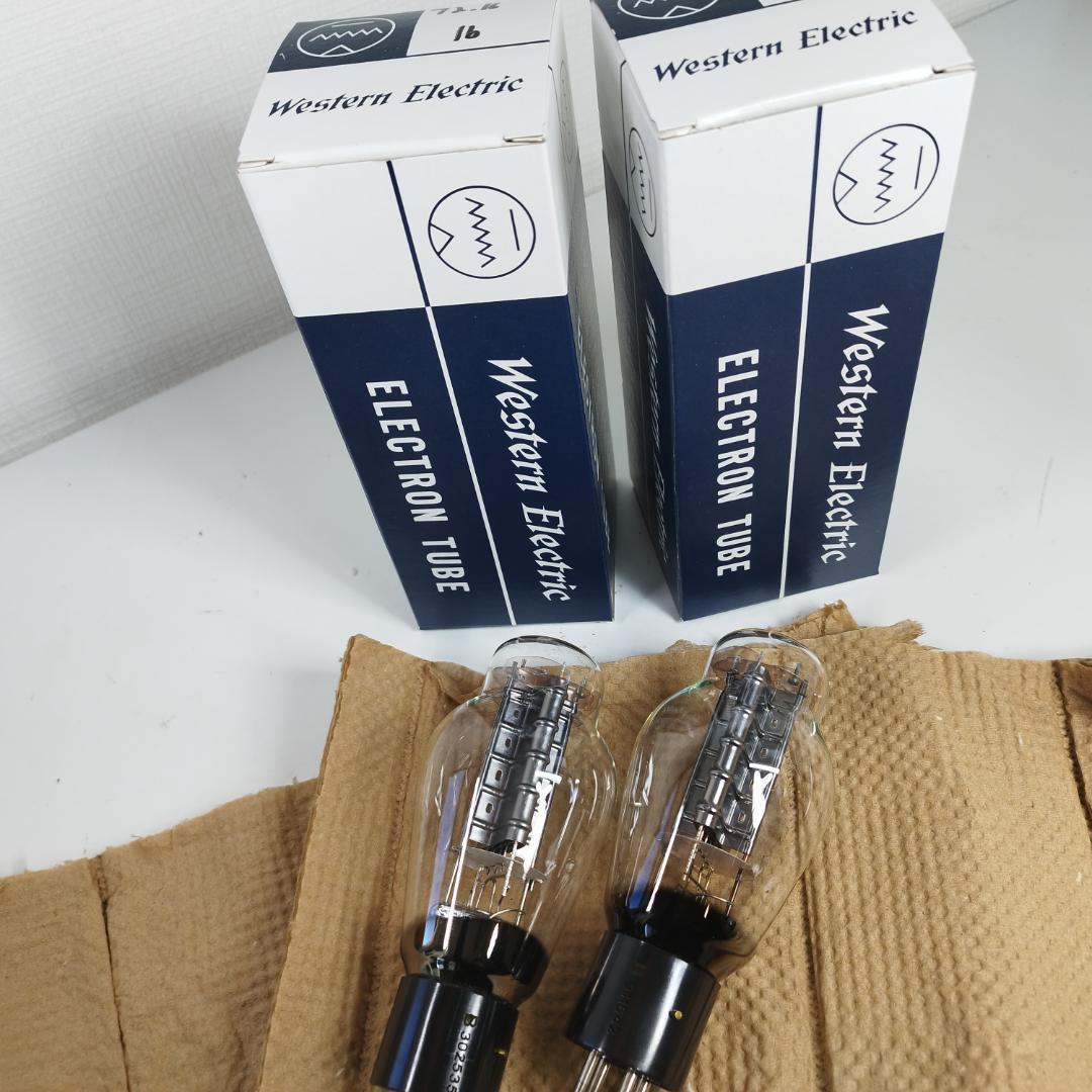 300B Western Electric 真空管 2本セット アンプ II2E