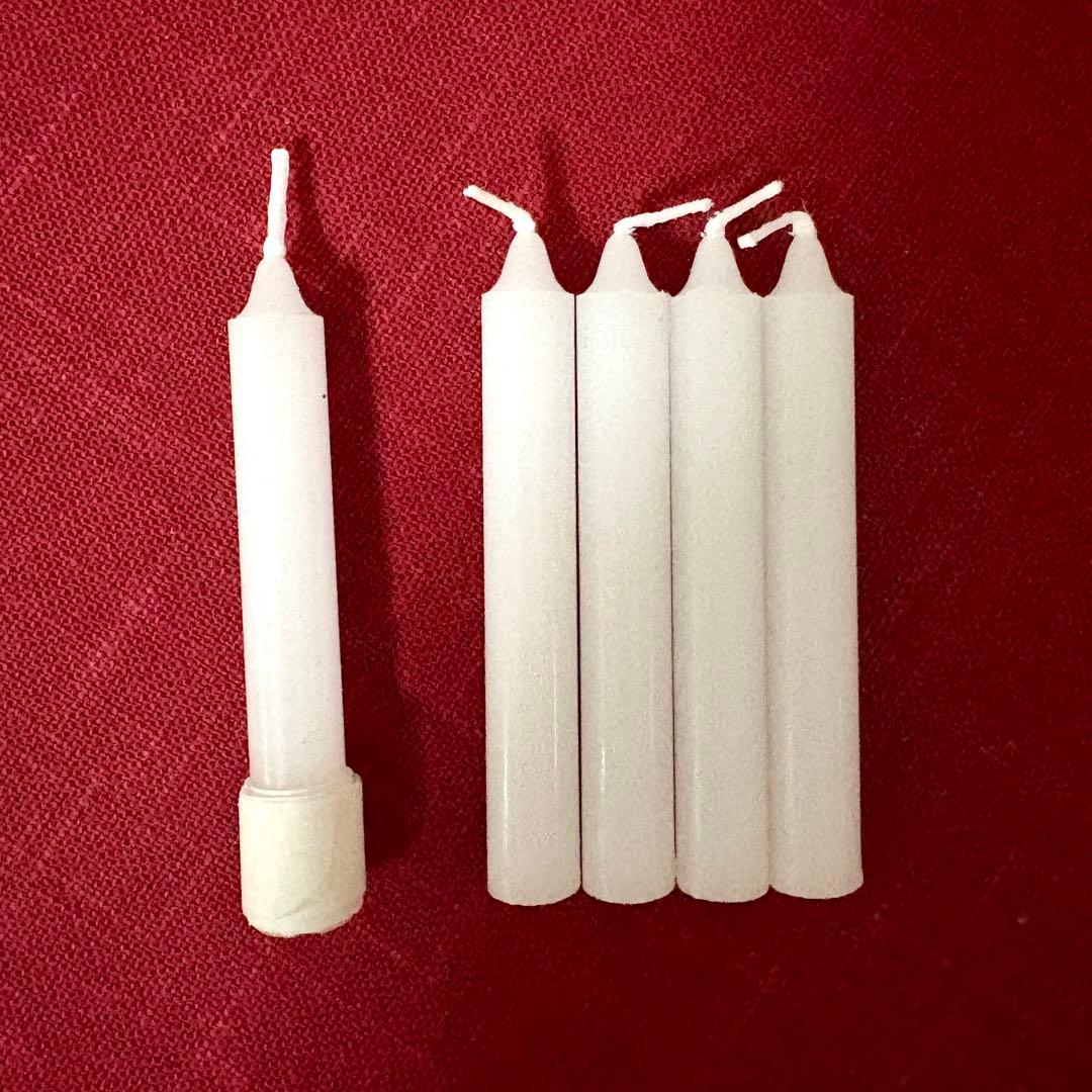 【未使用希少】  クリスマスキャンドルホルダー 5種セット