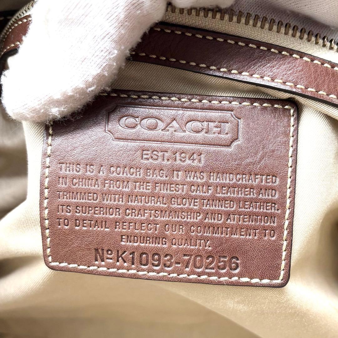 【美品】コーチ ハリソン 2way トートバッグ 肩掛け A4可 レザー