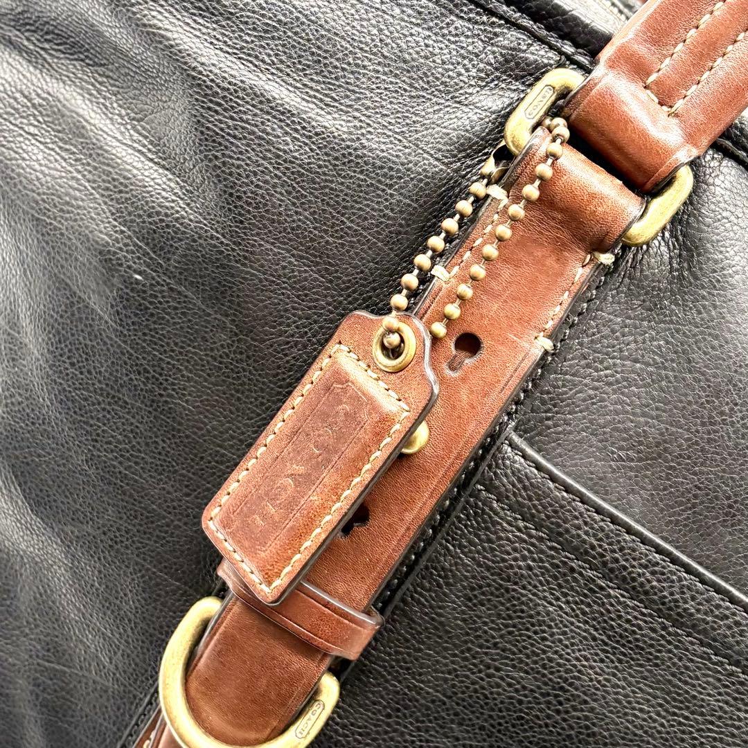 【美品】コーチ ハリソン 2way トートバッグ 肩掛け A4可 レザー