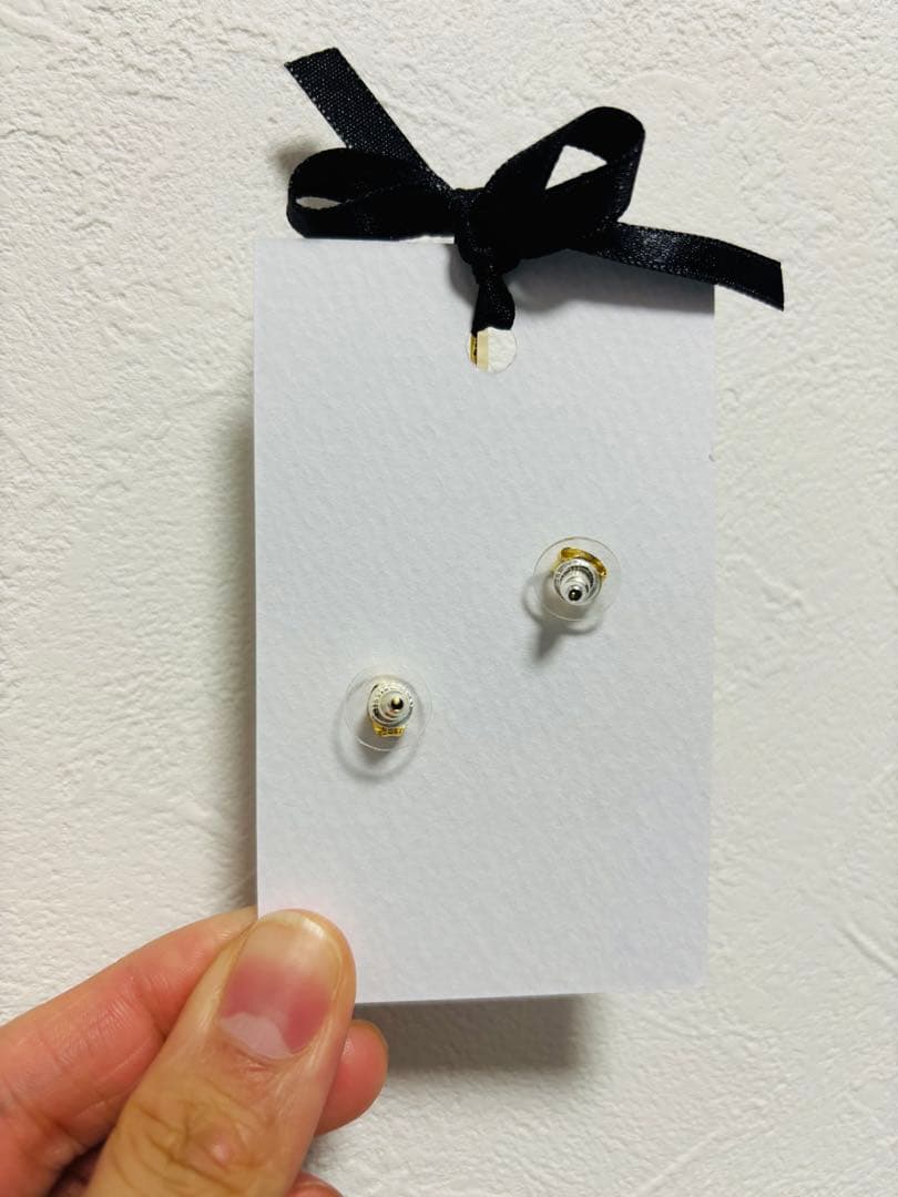 meme バロックパールピアス　シロイイヌ