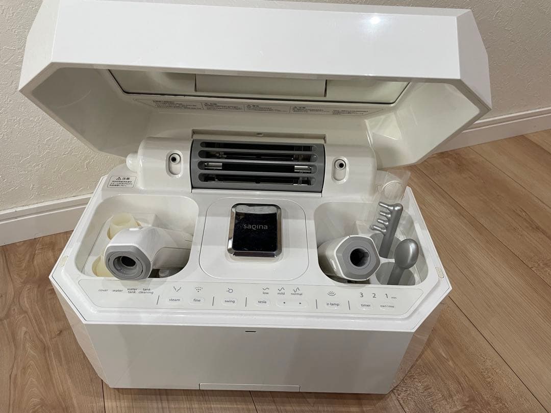 フヨウサキナ　Lulucie ルルシェ　美顔器　saqina スチーマー