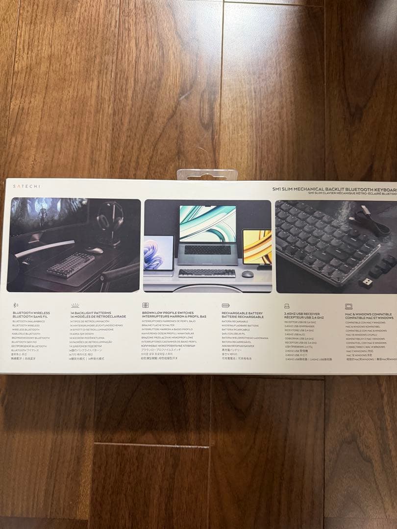 キーボード Satechi Slim Mechanical Backlit Keyboard