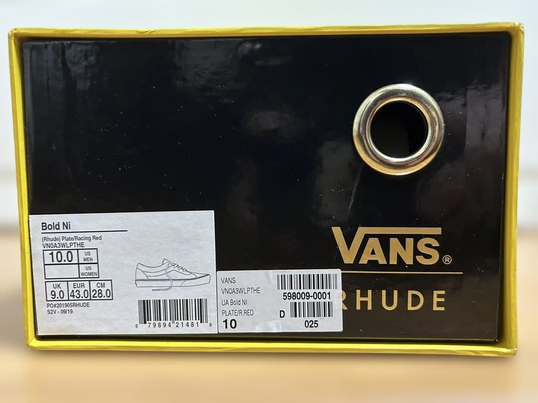 【2/15までの出品】Vans x RHUDE コラボ Bold Ni 28㎝