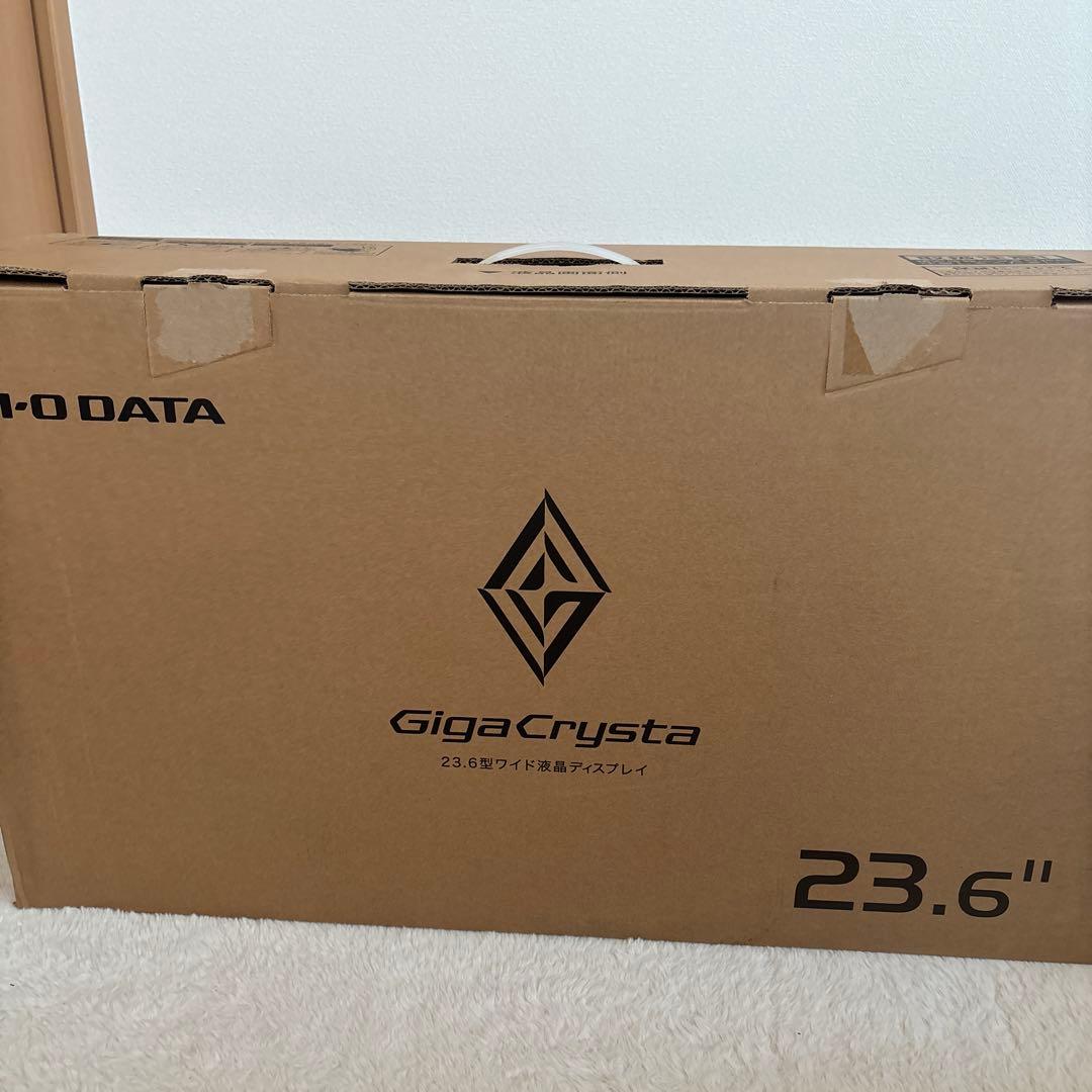 【美品・箱あり】GigaCrysta 23.6型 144Hz ゲーミングモニター