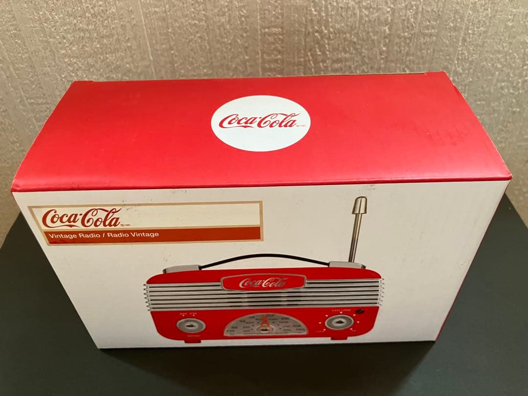 コカ・コーラ　ラジオ　レトロ品　新品未開封