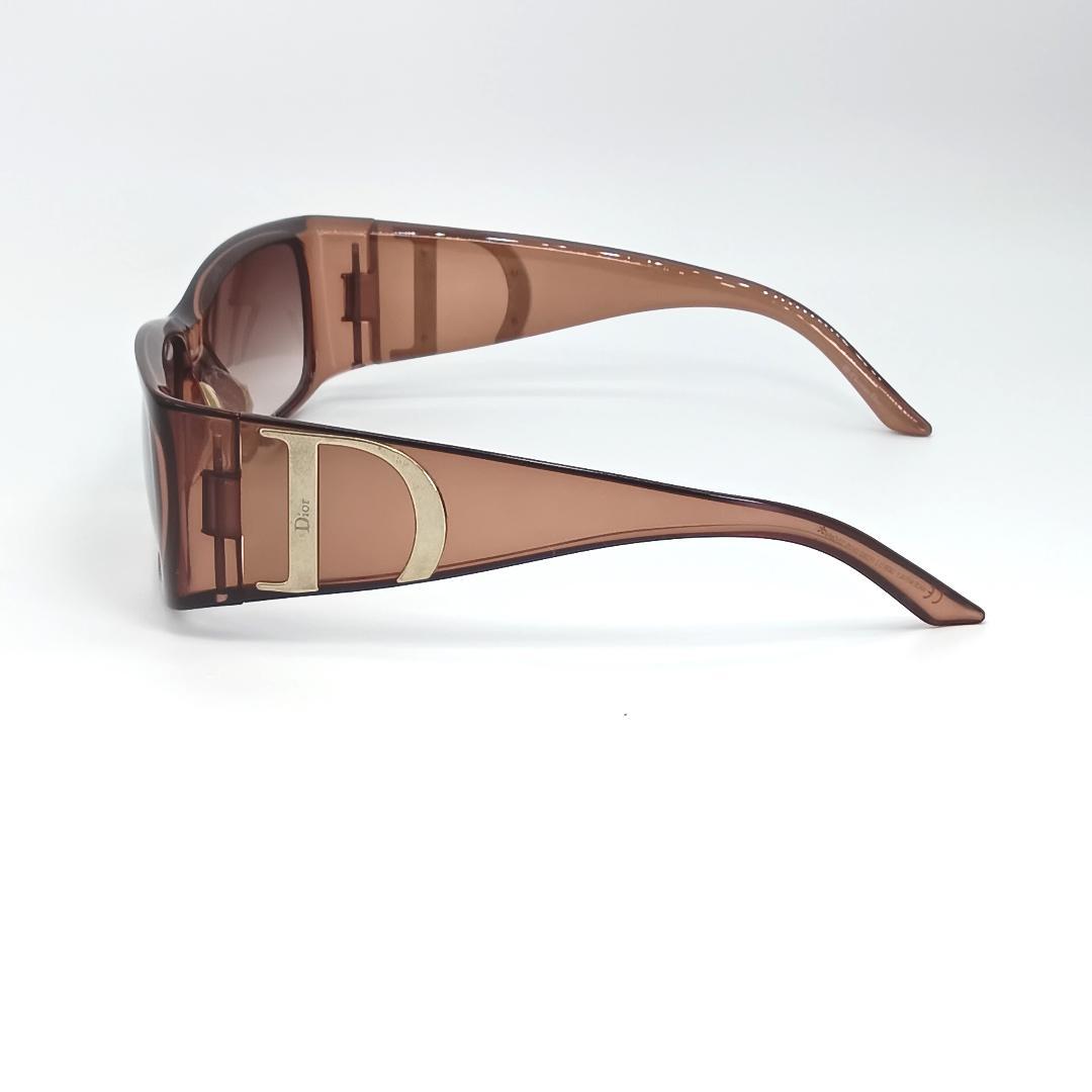 Christian Dior ディオール サングラス ロゴ ブラウン