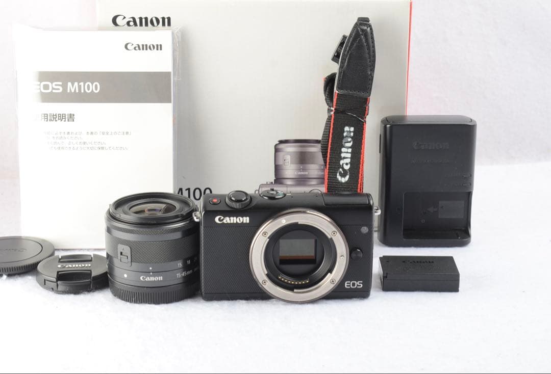 Canon EOS M100 レンズキット 【元箱付】