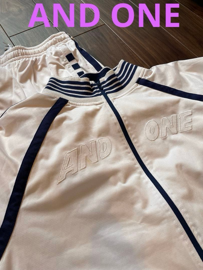 AND ONE ジャケット パンツ　ジャージ　上下セット