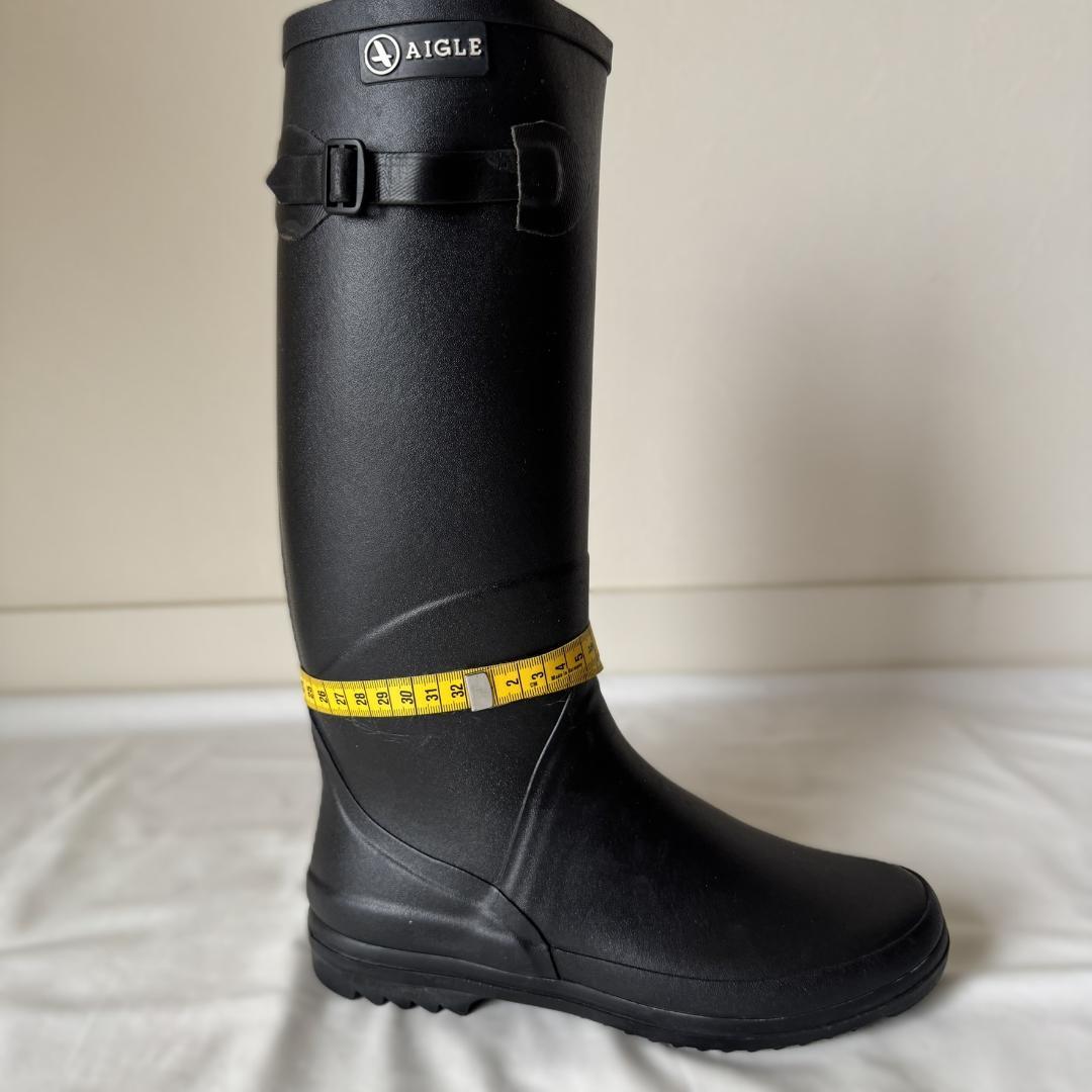エーグル　シャンタベル/ロング/ラバーブーツ/長靴/レインブーツ/ブラック