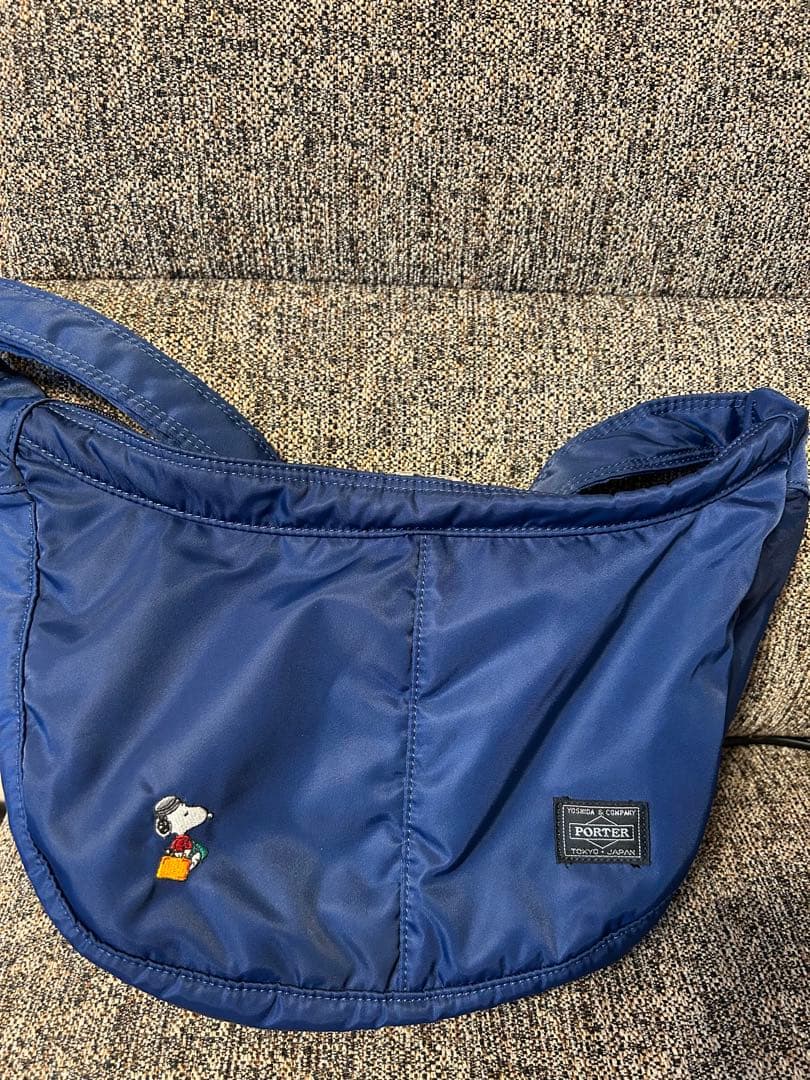 ♪ PORTER スヌーピー ボディバッグ ネイビー