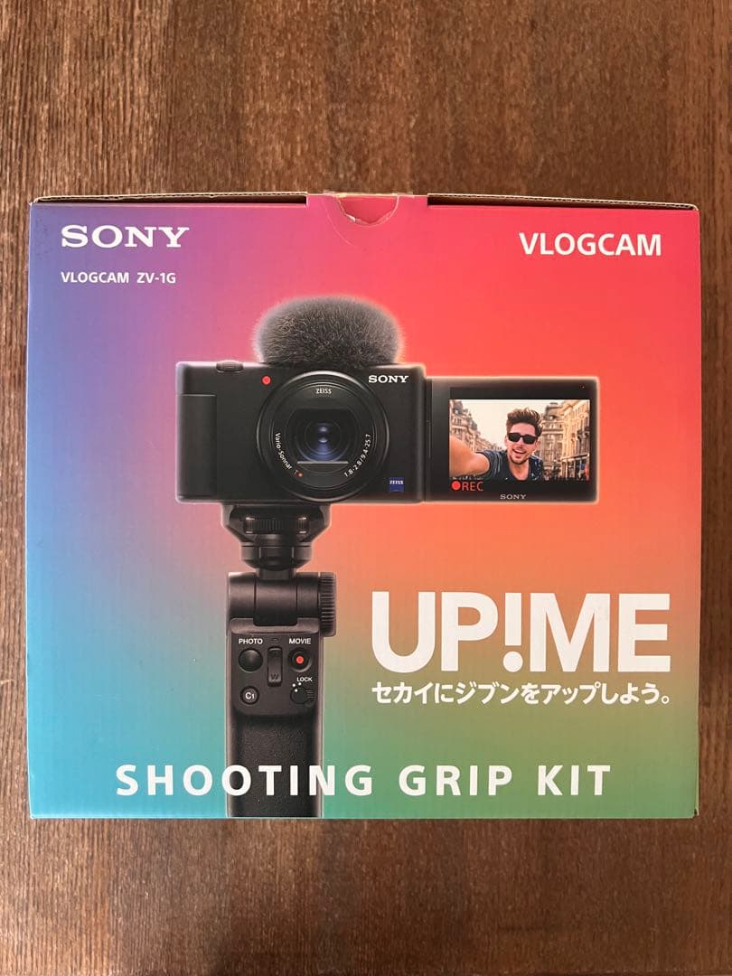 【新品、未使用】VLOGCAMシューティンググリップキットZV-1G