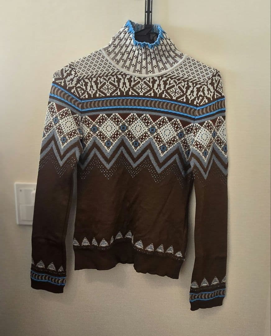 u*i様 Mame Kurogouchi フェアアイル　ハイネック　ニット