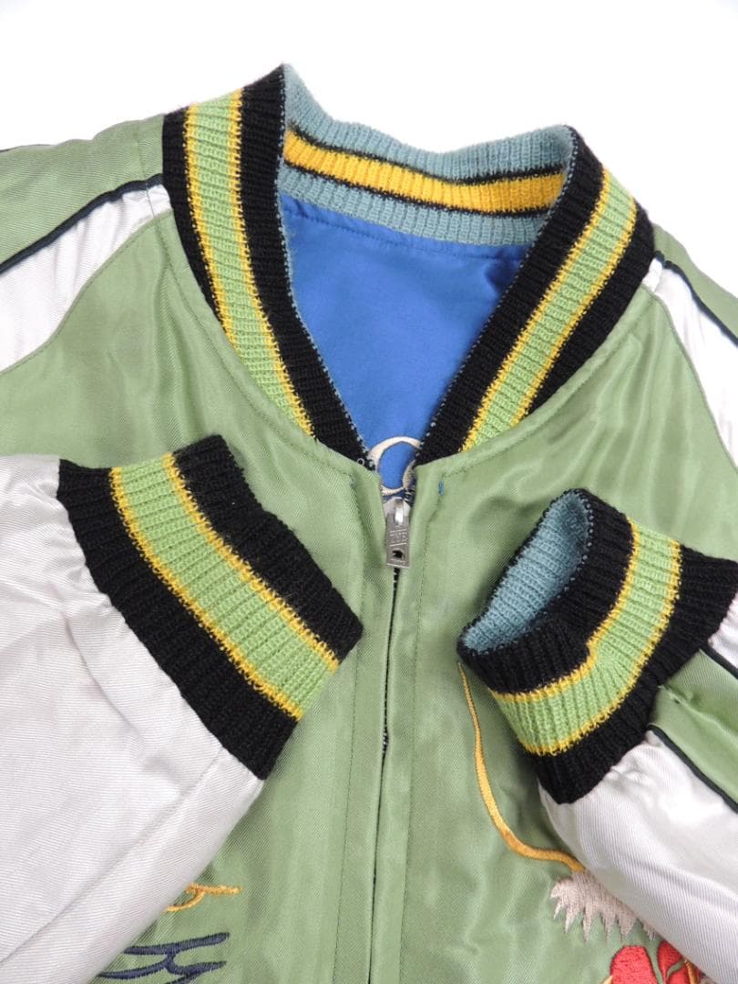 東洋エンタープライズ HAWAII USMC 富士龍鷹 リバーシブル スカジャン