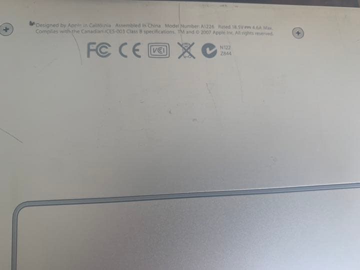 MacBook本体 APPLE MacBook pro