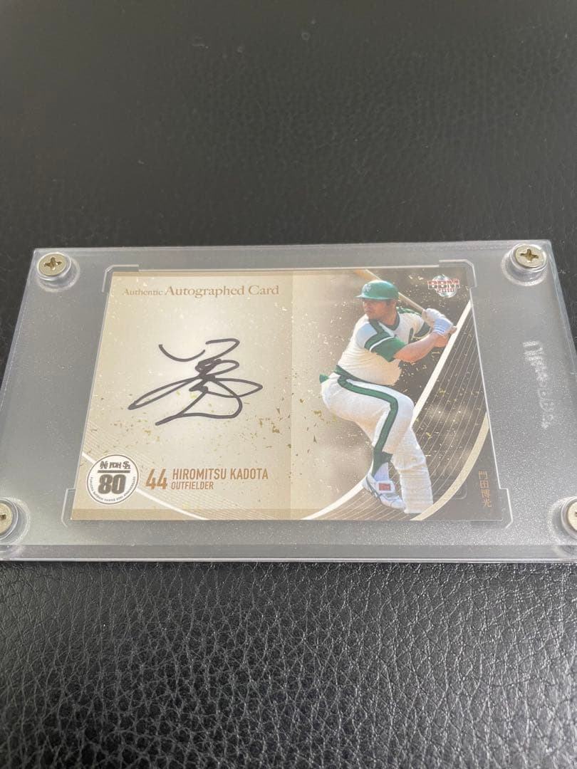 BBM サインカード 門田博光 ファーストナンバー 南海ホークス